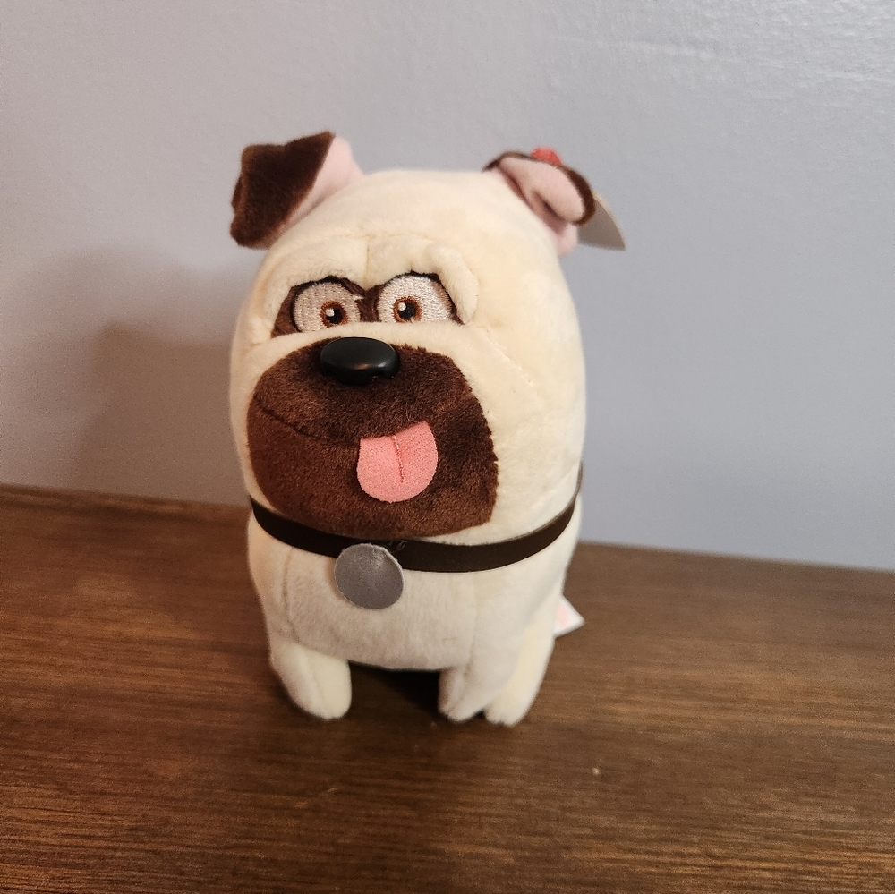Ty Secret Life Of Pets Small Mel Dog Stuffed Animal 5in